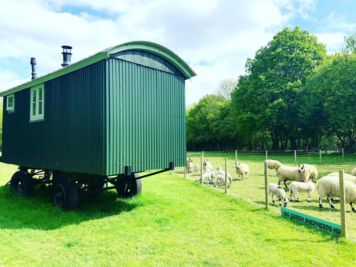 The Big Green Shepherds Hut Charlwood Exterior photo